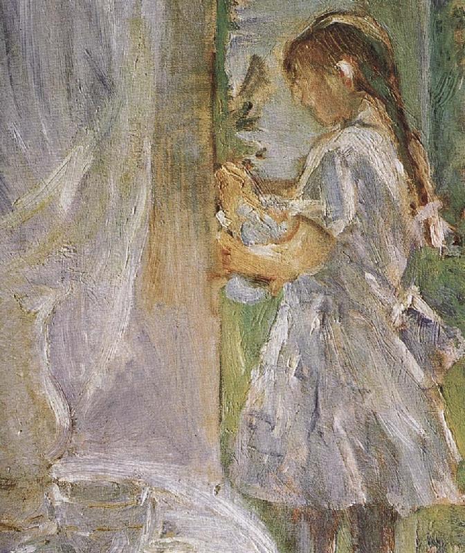 Berthe Morisot Detail of At the little cottage Norge oil painting art